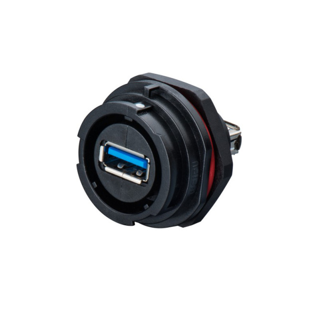 Weipu SY25 Plug Sockets Plastic USB 3.0 Cable Connector