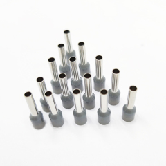 Cord End Terminal Tubular Pre Insulated Ferrule Grey