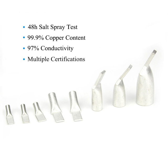 Duck Billed Copper Wire Terminal Connectors