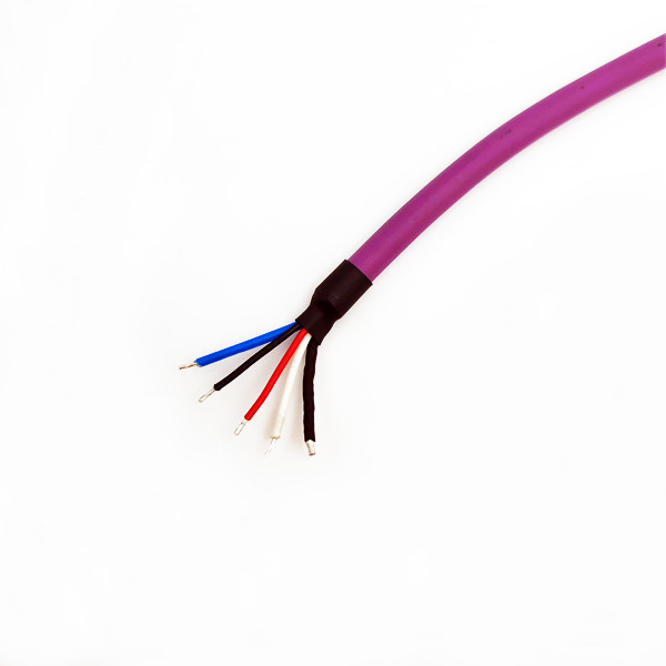 Custom wire length panel mount M12 wire connectors