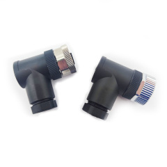Right Angle M12 Industrial circular Connector