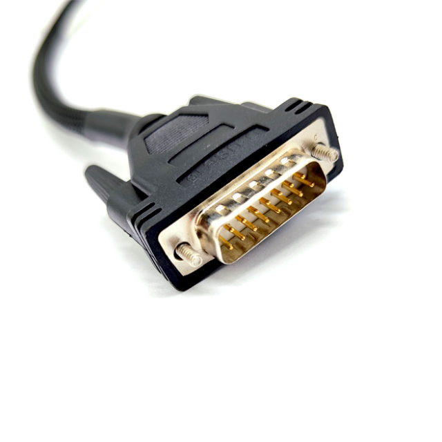 DB15 Connector with Automotive Harness Wire