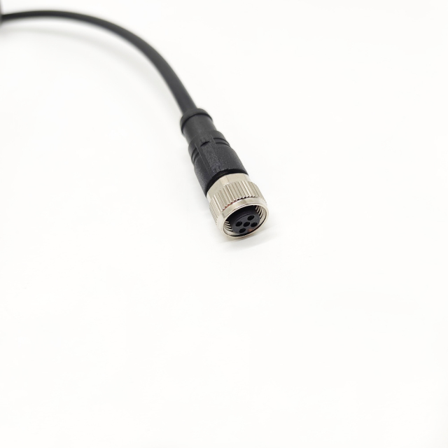 M12 Cable Plug to 3Pin Din Cable