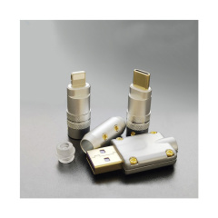 USB2.0 Mobile Phone Metal Shell Power Connector