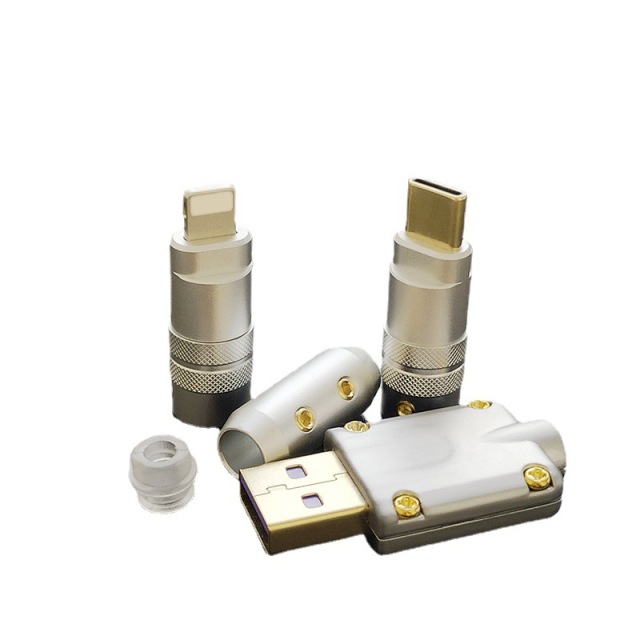 USB2.0 Mobile Phone Metal Shell Power Connector