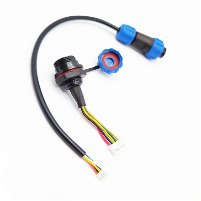 IP68 Waterproof SP13 Cable Connector with Terminal
