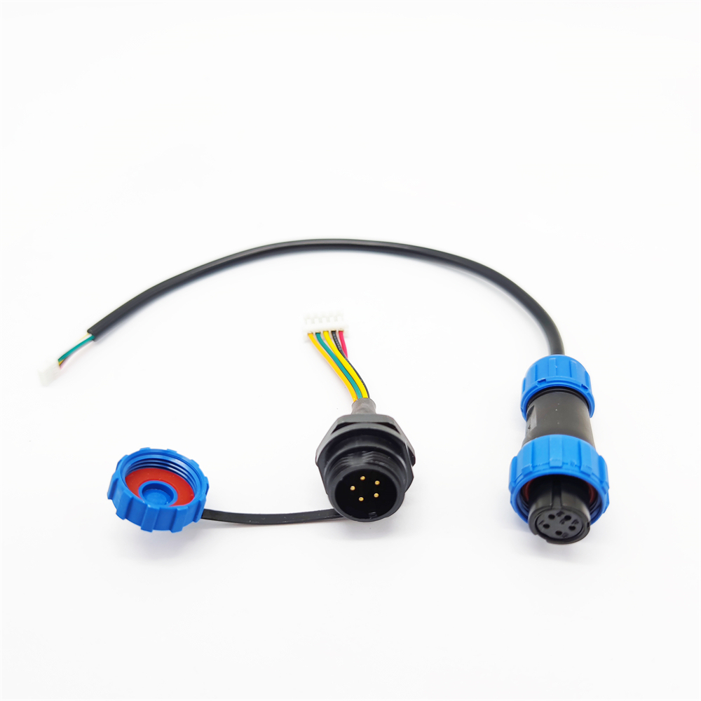 IP68 Waterproof SP13 Cable Connector with Terminal