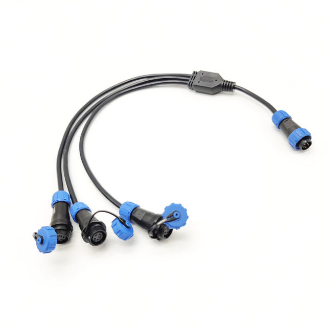 Customized SP13 Connector 1 to 3 Wiring Harness