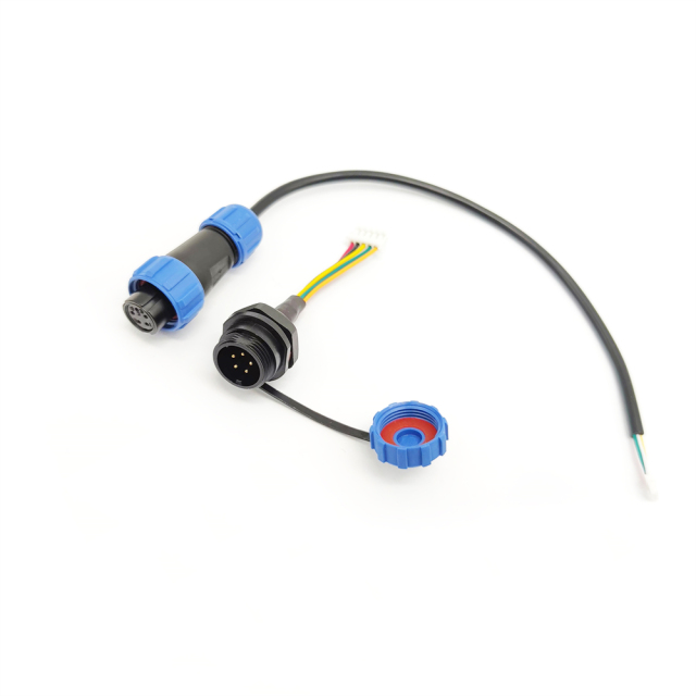 IP68 Waterproof SP13 Cable Connector with Terminal