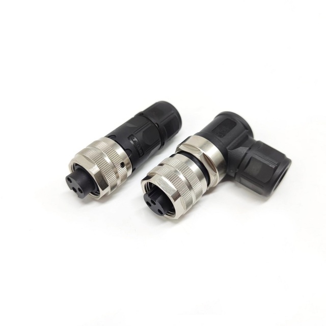 7/8 Circular Female & Male Straight Angled Connectors