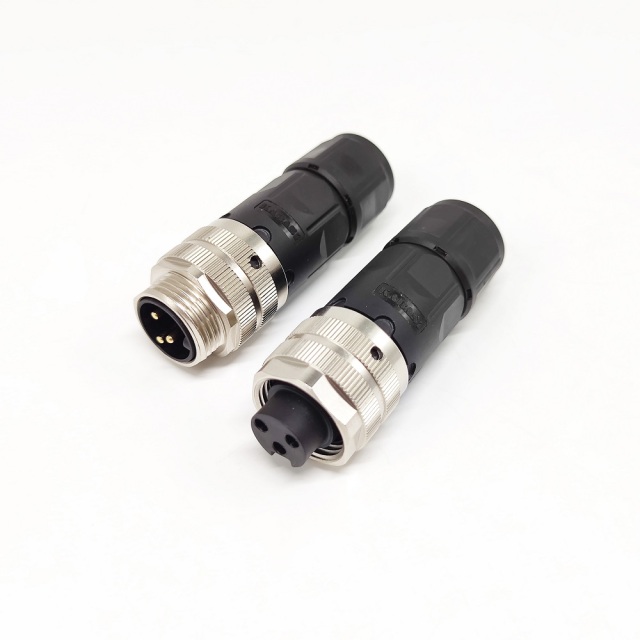 7/8 Circular Female & Male Straight Angled Connectors