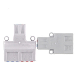 Universal quick compact lever 2 in 6 out terminal block