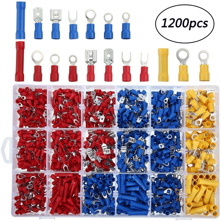 Crimp Terminal Assorted Electrical Wire Cable Connector