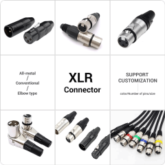 Xlr Audio Plug Cable Connector