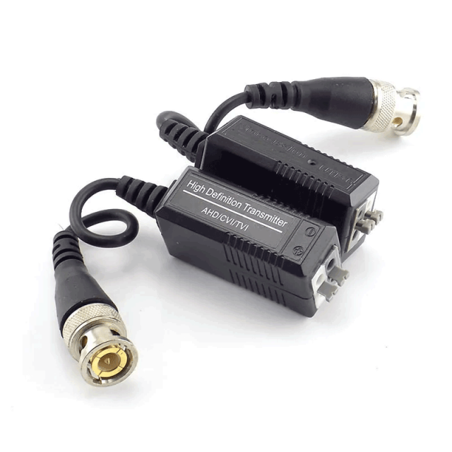 CCTV Camera Video Balun BNC Connector Cable