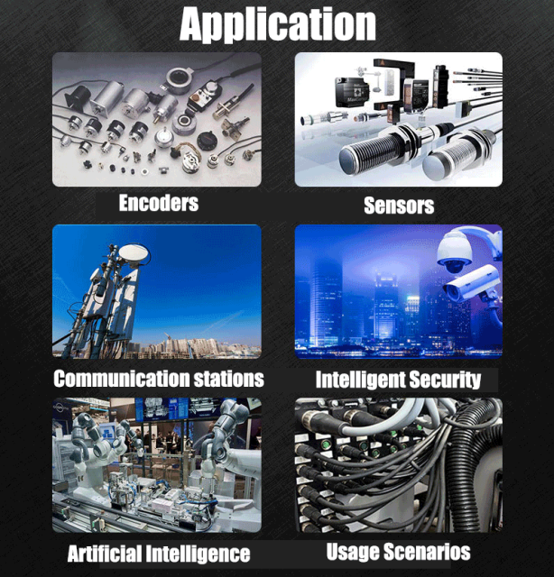 M12 Cable Connector 3/5/8/12 Pin