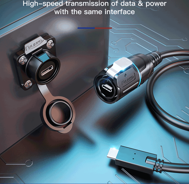 Customizable LP16 4 Type-c Adaptor Connector