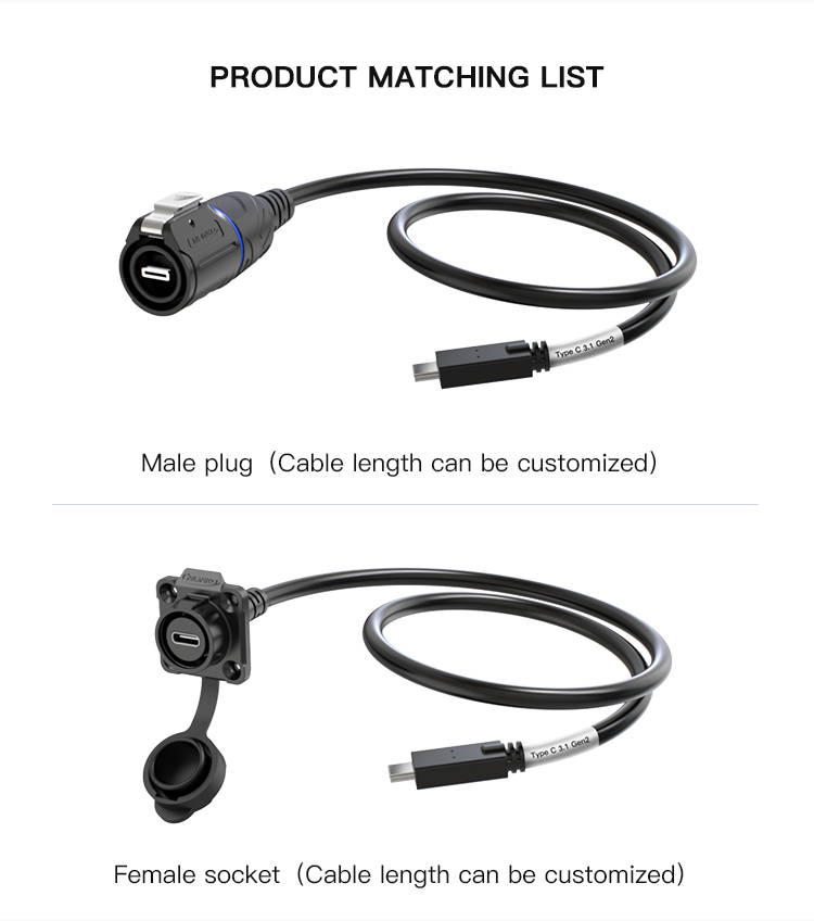 Customizable LP16 4 Type-c Adaptor Connector