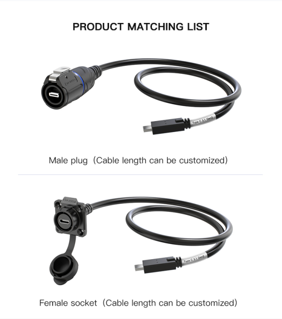 Customizable LP16 4 Type-c Adaptor Connector