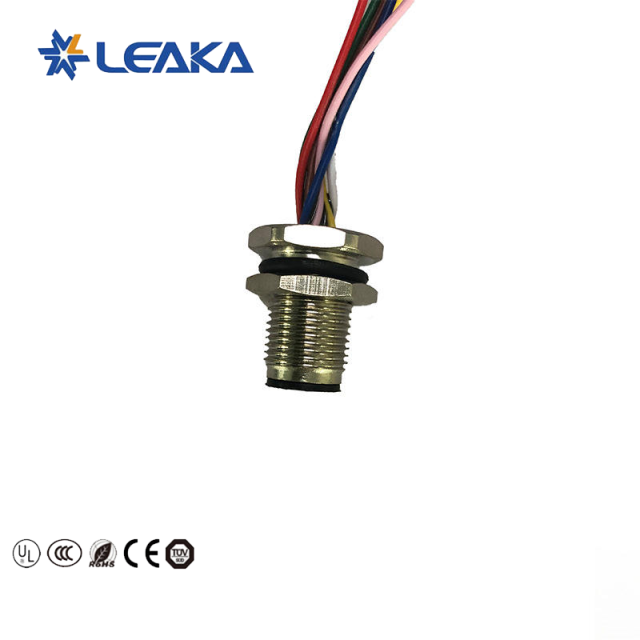 M12 Panel Mount Connectors