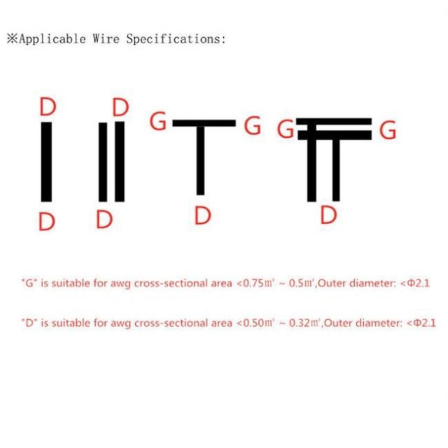 Electrical Quick Wire Splice Terminal T tap Connectors