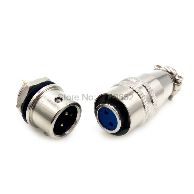 XS10 Waterproof plug sockets Aviation Metal Connectors