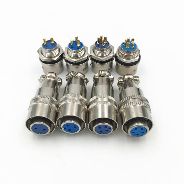 XS10 Waterproof plug sockets Aviation Metal Connectors
