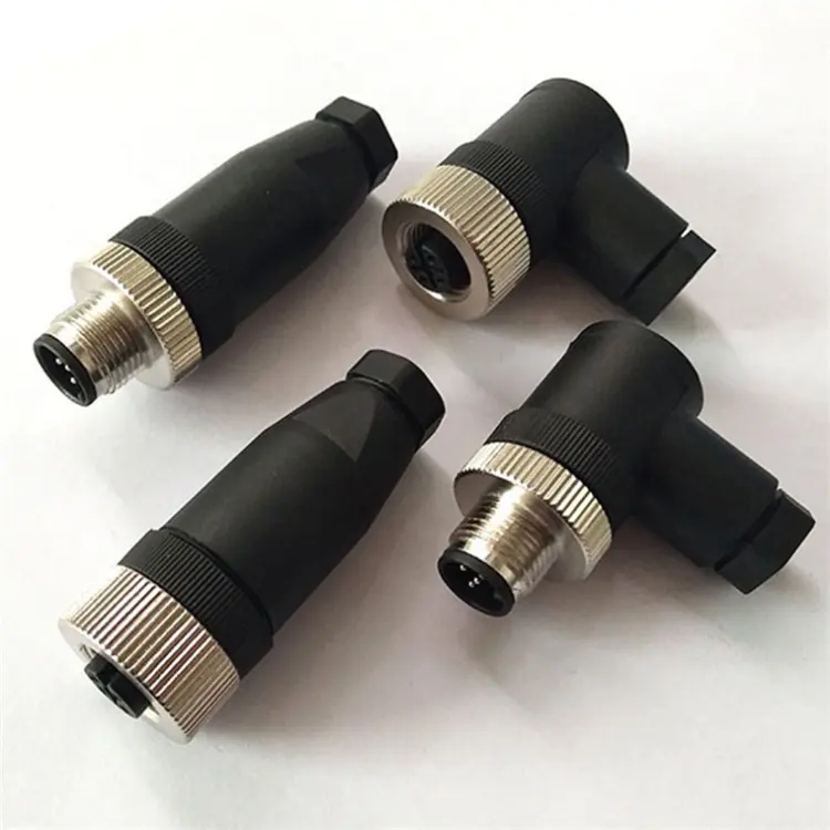 M12 circular waterproof connector hardware