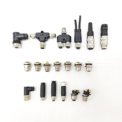 Waterproof Cable M5 M8 M16 7/8 M23 Pvc Pur Wire Male Female 3 4 5 6 8 12 Pin Panel Mount Circular Sensor Connector