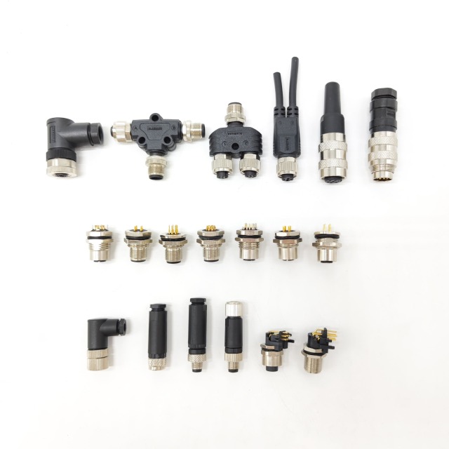 Waterproof Cable M5 M8 M16 7/8 M23 Pvc Pur Wire Male Female 3 4 5 6 8 12 Pin Panel Mount Circular Sensor Connector