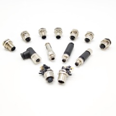 Waterproof Cable M5 M8 M16 7/8 M23 Pvc Pur Wire Male Female 3 4 5 6 8 12 Pin Panel Mount Circular Sensor Connector