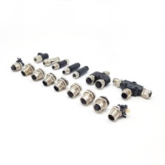 Waterproof Cable M5 M8 M16 7/8 M23 Pvc Pur Wire Male Female 3 4 5 6 8 12 Pin Panel Mount Circular Sensor Connector