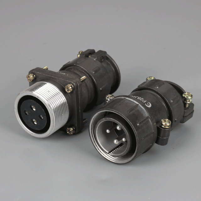 Custom P28 Series Aviation Electrical Connectors For Militarily