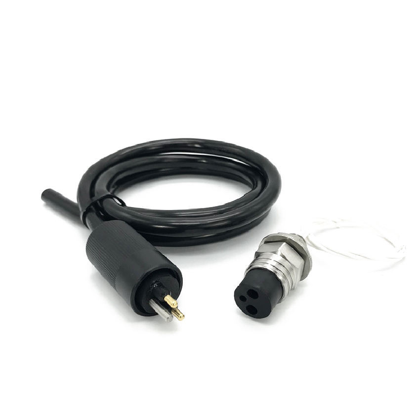 Marine MCIL-2-M MCB-H2F pluggable robot connector IP68 ip69K 2 pin connector
