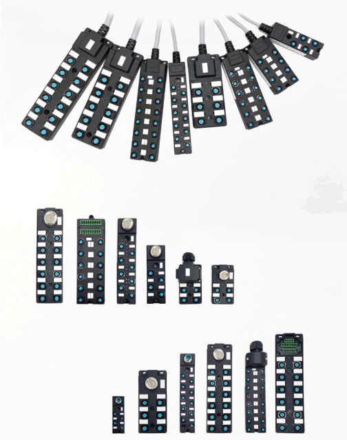 M12 8 distribution boxes cable junction box
