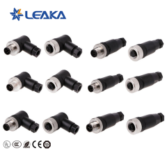 M12 Sensor Connector 4 Pin Screw Termination