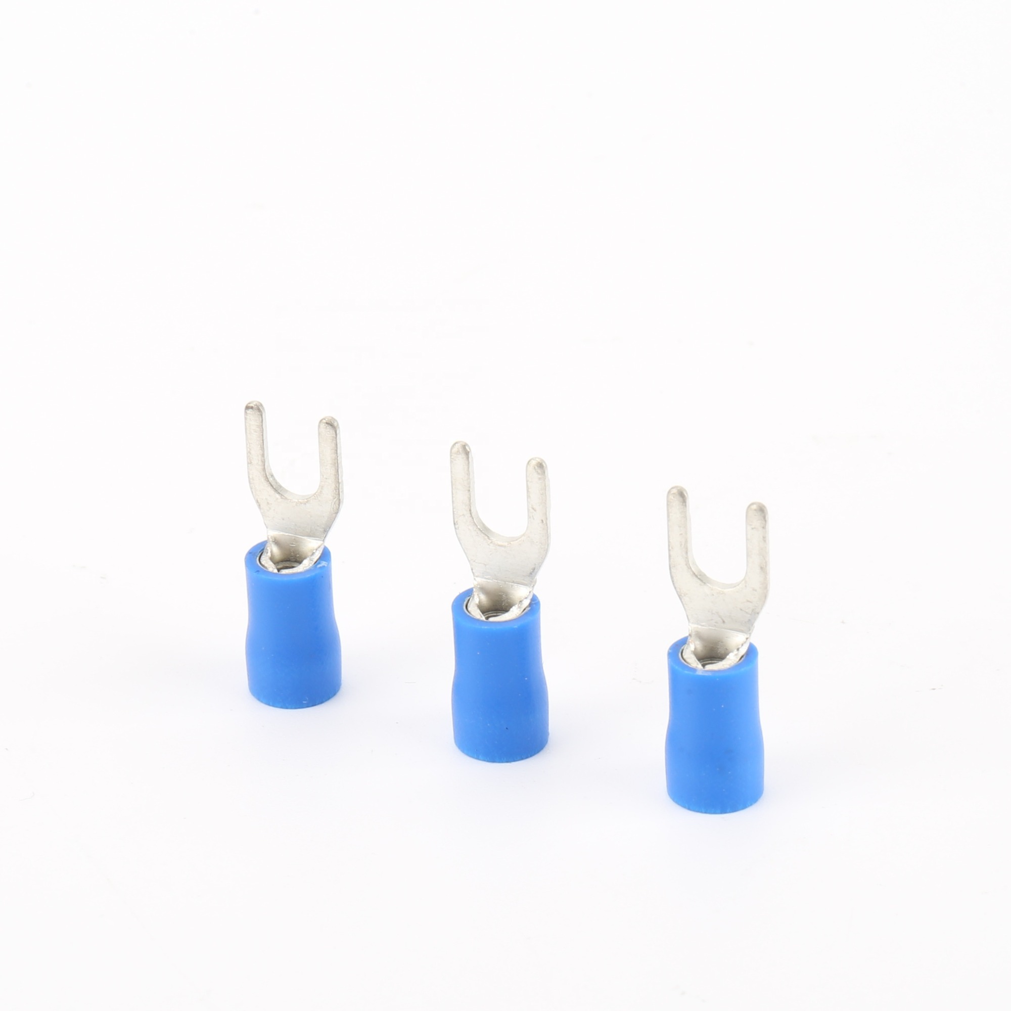 16-14AWG Electrical Insulated Copper Fork Lugs
