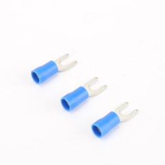 16-14AWG Electrical Insulated Copper Fork Lugs