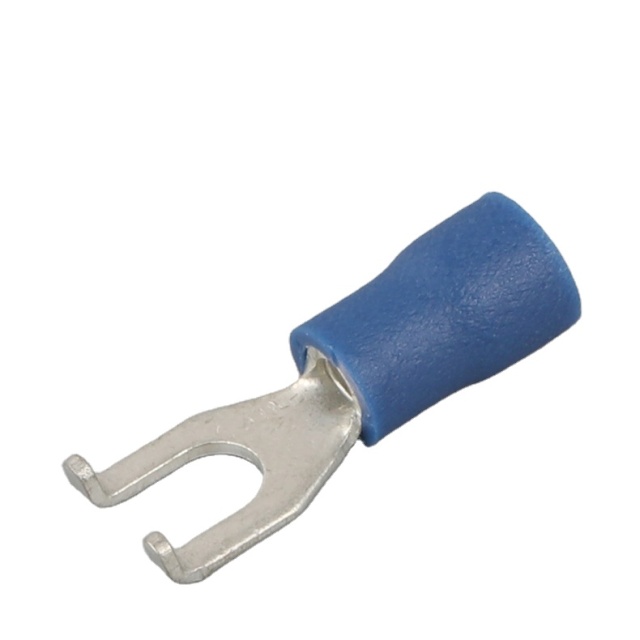 Flange Insulated Spade Fork Cable Lug Copper Terminal