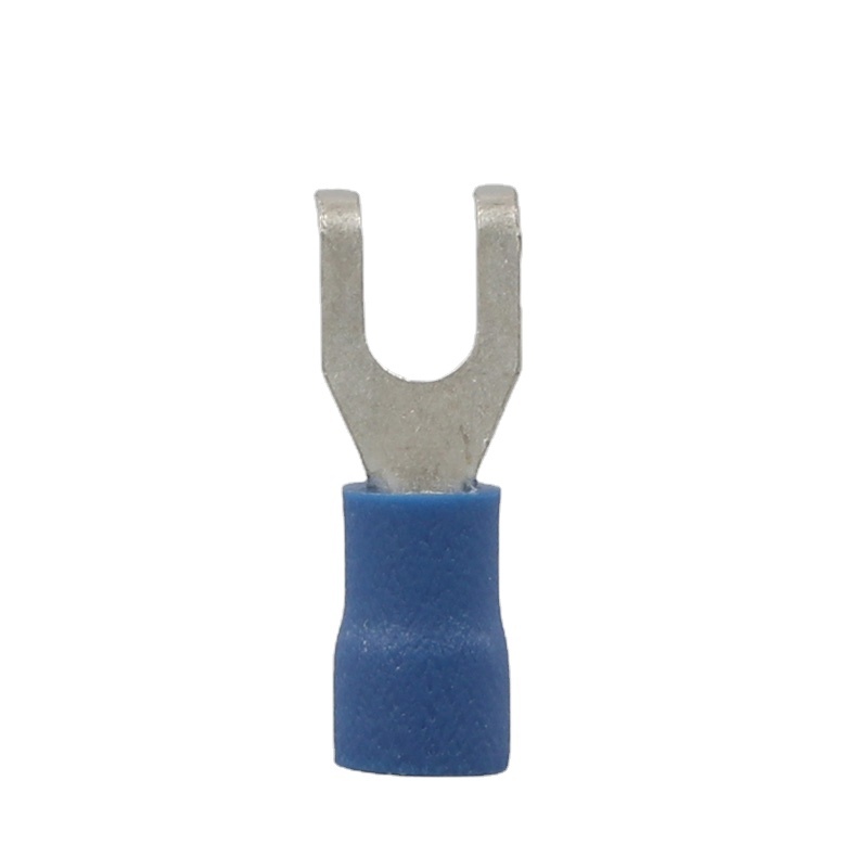 Flange Insulated Spade Fork Cable Lug Copper Terminal