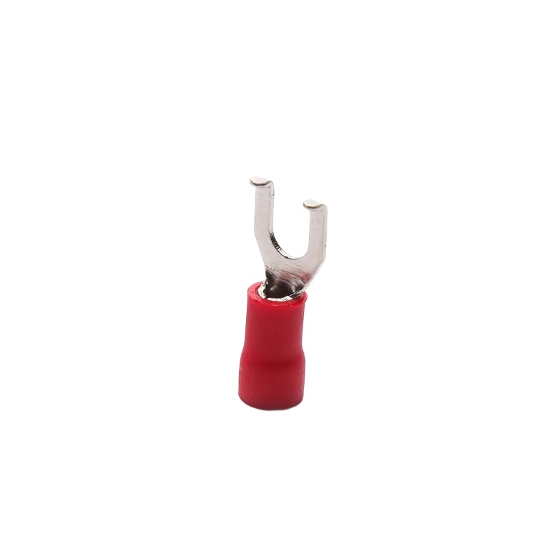 Fork Terminal Copper Spade Flange Cable Lug Tin-Plating