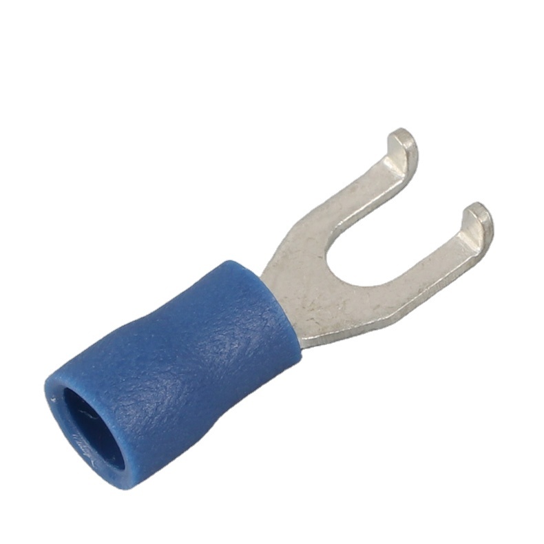 Flange Insulated Spade Fork Cable Lug Copper Terminal