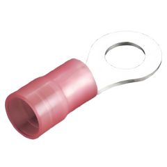 Ring Terminal Nylon Insulated Crimp Cable Lug
