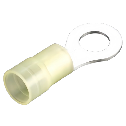 Ring Terminal Nylon Insulated Crimp Cable Lug