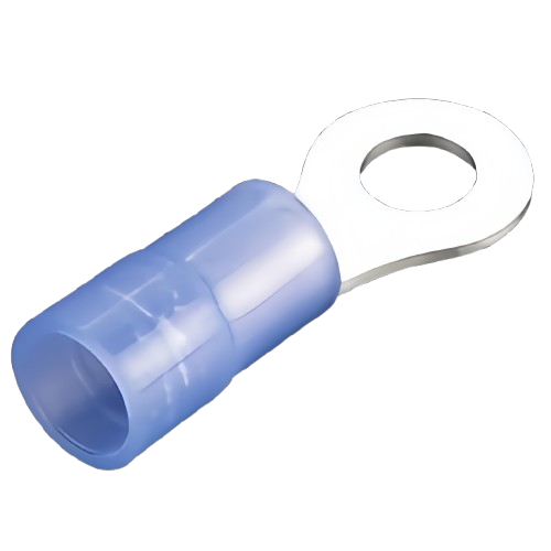 Ring Terminal Nylon Insulated Crimp Cable Lug