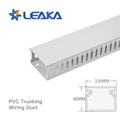 Flexible Wiring PVC Trunking Plastic Wiring Duct