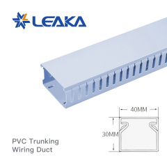 Slotted Wiring Duct PVC Insulation for Cable Management