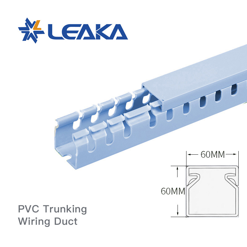 PVC Insulation Wiring Duct Trunking Drill Holes