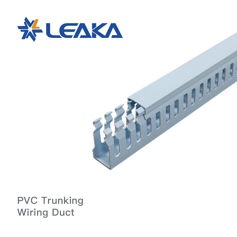 Flexible Wiring Bending Resistance Wiring Duct PVC Trunking