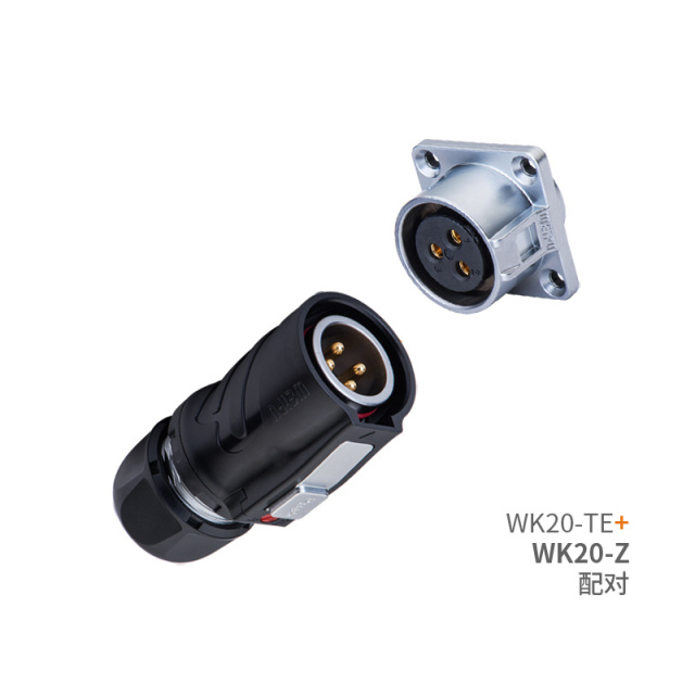 WK20-ZM 3Pin Socket WEIPU M20 Connector